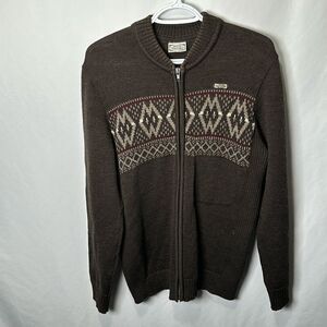 Vintage Strick Meister made in Austria wool zipped vest